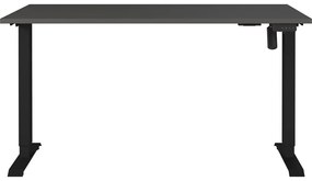 Íróasztal elektromosan állítható magassággal 80x140 cm Boras – Germania