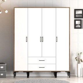 Kumsal STS - Walnut, White