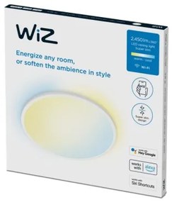 WiZ - LED Dimmelhető mennyezeti lámpa SUPERSLIM LED/22W/230V fehér Wi-Fi
