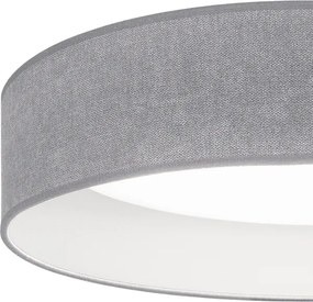 Brilagi - LED fényerőszabályozható lámpatest VELVET SM. VARI 24W/230V 3000-6500K átm. 45 cm szürke + távirányító