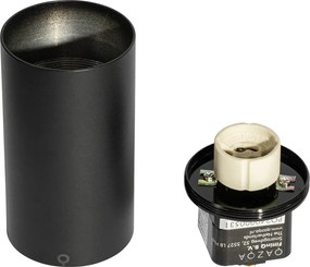 Modern fekete reflektor 1 fázisú sínrendszerhez GU10 35mm - Iconic Ruby Honey