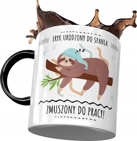 Fekete bögre Erik Férj Kolléga Ajándék Nyomtatott Fotóval