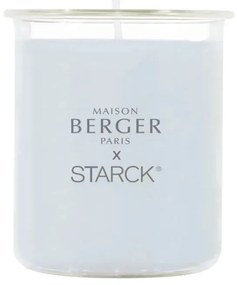 Starck gyertyatartó + Peau de Pierre gyertya/Stone face 120g szürke - Maison Berger Paris