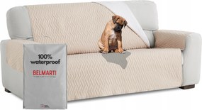 Vízálló ágytakaró háromszemélyes kanapéhoz teflon védő bézs 160 cm