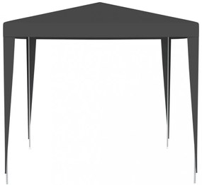 antracitszürke rendezvénysátor 2,5 x 2,5 m 90 g/m²
