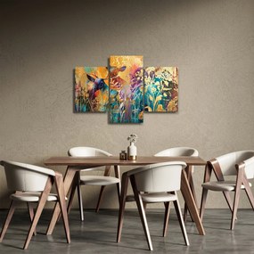 Kép - Absztrakt festmény a természetről (90x60 cm)