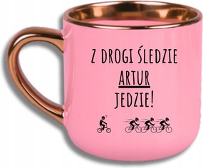 Bögre Rózsaszín Elegáns Nagy Vicces Ajándék Drága Hering Név