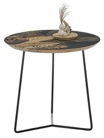 BRAVON mangófából készült dohányzóasztal