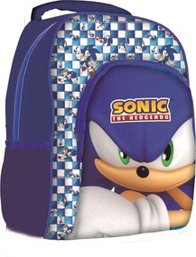Sonic a sündisznó Modern iskolatáska, táska 40 cm