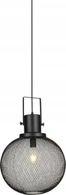 V-tac Függő Lámpa Fekete Áttöréses E27 Hálós