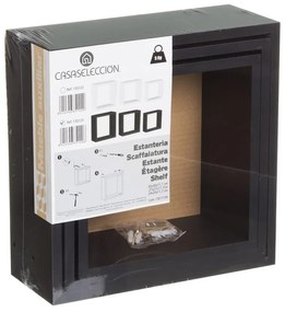 Fekete polc készlet 3 db-os – Casa Selección