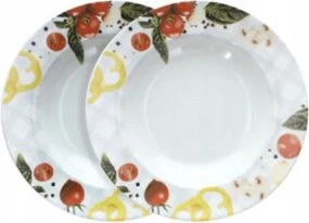 Porcelán tányér szett 2 db-os Tognana tészta Ø27 cm