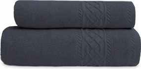 Sydney pamut törölköző 70x140 grafit