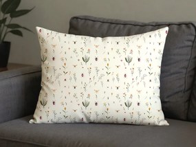 Mikroszálas párnahuzat INSECTA 70x90 cm, krémszínű