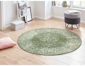 Zöld kerek szőnyeg ø 160 cm Méridional - Hanse Home