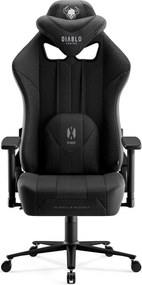 Diablo X-Player 2.0 szövet gamer szék Átlagos méret: fekete