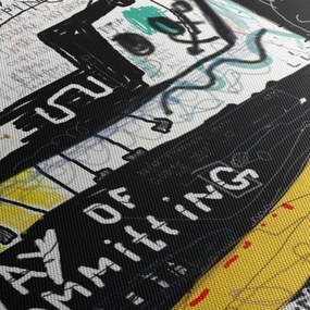 Festmény - Graffiti (90x60 cm)