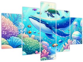 Kép – Víz alatti világ (150x105 cm)