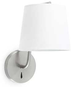FARO BERNI fali lámpa, fehér, E27 foglalattal, IP20, 29328