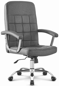 Szürke szövet irodai szék HC-1020