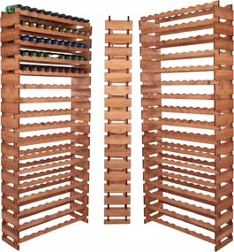 Palacktartó állvány moduláris bortartó állvány 17x10 építs, mint az impregnáló kockák