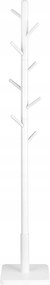 Fehér ruhaakasztó szabadon álló állvány 175cm