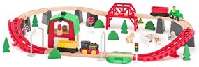 Woody Vláčkodráha - Farm, 60 darabos