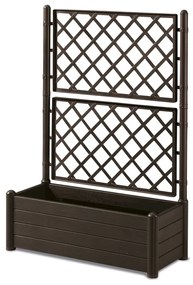 STEFANPLAST Láda 80 L ráccsal/ráccsal, barna