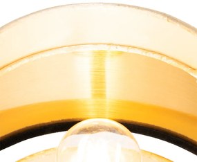 Modern asztali lámpa fekete arannyal - Elif