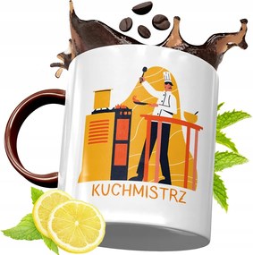 Bordó Bögre Szakácsnak Születésnapi Ajándék fényképes nyomattal