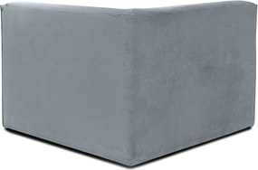 Szürke kordbársony kanapé modul (variálható) Sting – Scandic