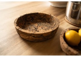 Natúr színű parafa tálka 112,5 ml Querco – ZicZac