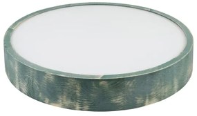 Brilagi - PINO mennyezeti lámpa, 3 x E27/15 W/230 V, fenyő/zöld, átm. 47,5 cm