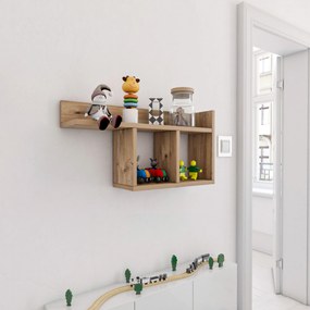 [en.casa] Fali polc Åsele 72x18x37cm fahatású