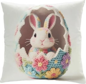 Húsvéti párnahuzat tavaszi 42x42 482 húsvéti tojás