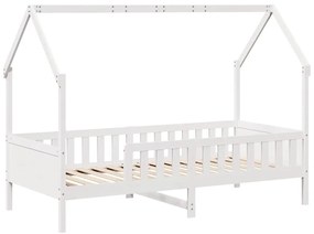 tömör fenyőfa gyerekágy keret fiókkal 90x190 cm