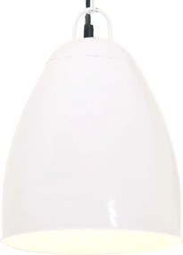 vidaXL kerek fehér ipari függőlámpa 25 W 32 cm E27