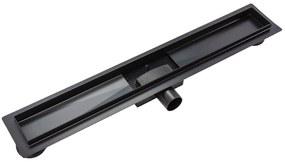 Lineáris lefolyó Rea Neox Black Matt 70