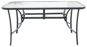 L150 Négyszögletes kerti asztal