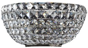 Maytoni DIA100-WL-02-N - Fali lámpa BASFOR 2xE14/60W/230V króm