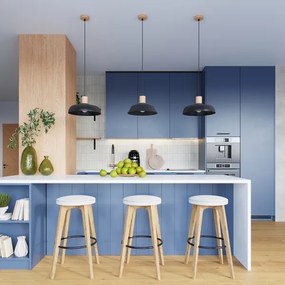 Sollux SL.1324 - Csillár zsinóron INDY 1xE27/15W/230V átm. 38 cm fekete