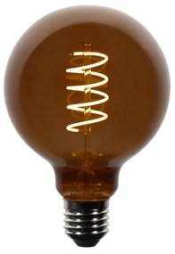 5 darabos E27 dimmelhető LED izzókészlet G95 barna 4W 120 lm 1800K