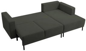 Sarokkanapé Rodriguez mini (J) (zöld + fekete). 1099547