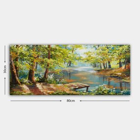 Vászonkép, 30×80 cm – TR483TNS1224