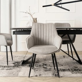 Szék szürke színben. MALAGA