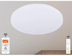 LED Dimmelhető mennyezeti lámpa OPAL LED/48W/230V Wi-Fi Tuya + távirányító
