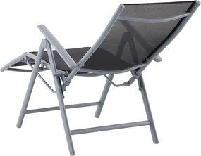 Fekete fém kerti szék Ariola – Garden Pleasure