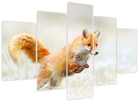 Kép - Ugró róka (150x105 cm)