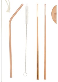 Rézszínű rozsdamentes acél evőeszköz készlet 6 db-os Mimo – Premier Housewares