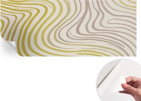 Öntapadós tapéta Fali furnér 3D hatás Folyékony elegancia 250x104 cm